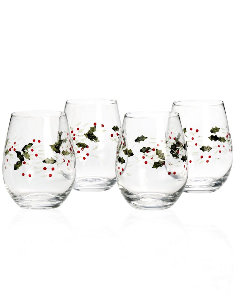 Stemless Wine Glass, Set of 4