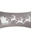 Flying Sleigh Pillow, 12