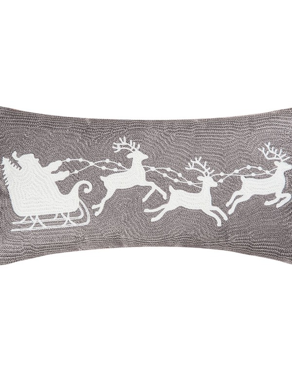 Flying Sleigh Pillow, 12