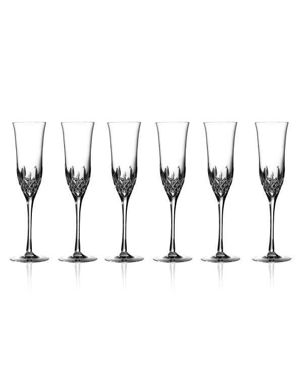 Stemware, Flutes, Set of 6