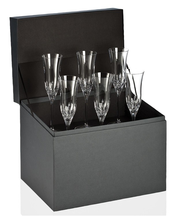 Stemware, Flutes, Set of 6