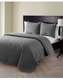 Embossed 2-Piece Twin Quilt Set