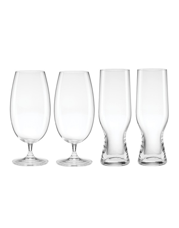 Classics Assorted Beer Glass Set, 4 Piece
