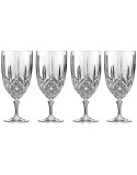 Iced Beverage Glasses, Set of 4