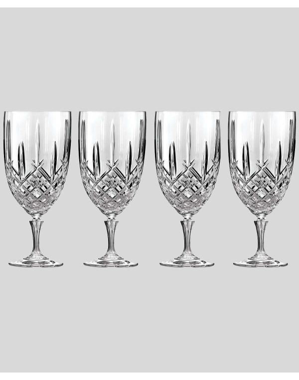 Iced Beverage Glasses, Set of 4