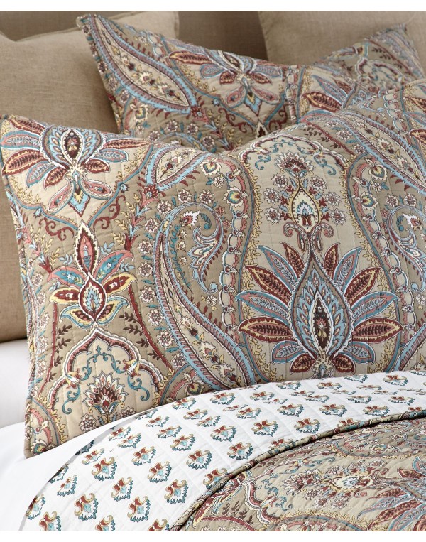 Damask Reversible 3-Pc. Quilt Set, Full/Queen