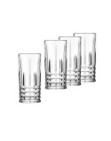 Sleek Set of 4 Highball Glasses