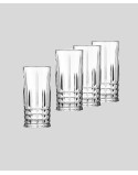 Sleek Set of 4 Highball Glasses