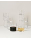 Classics Stackable Tall and Short Glasses Set, 12 Piece