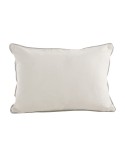 Metallic Poinsettia Branch Decorative Pillow, 12