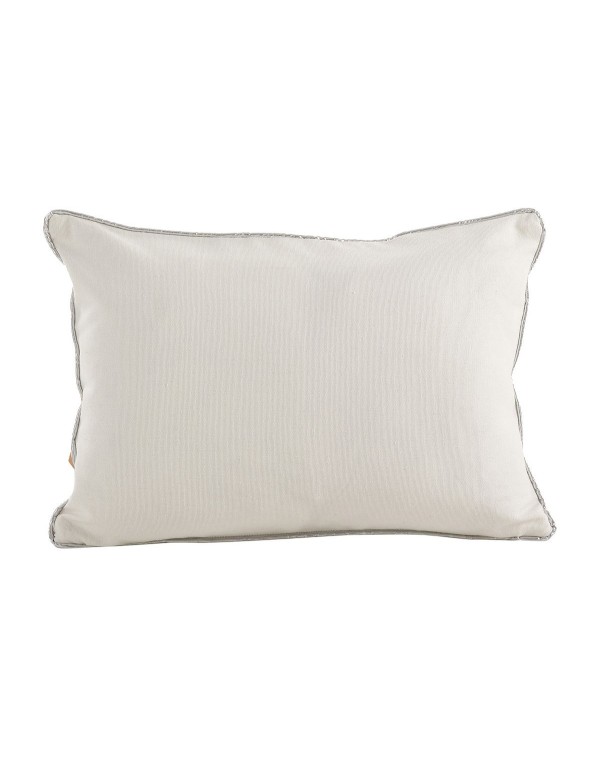 Metallic Poinsettia Branch Decorative Pillow, 12