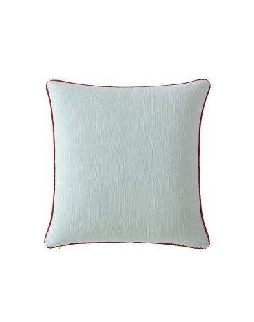 3 Poinsettia Applique Holiday Decorative Pillow, 20