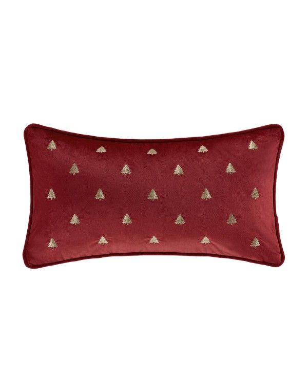 Christmas Tree Embellished Decorative Pillow, 11