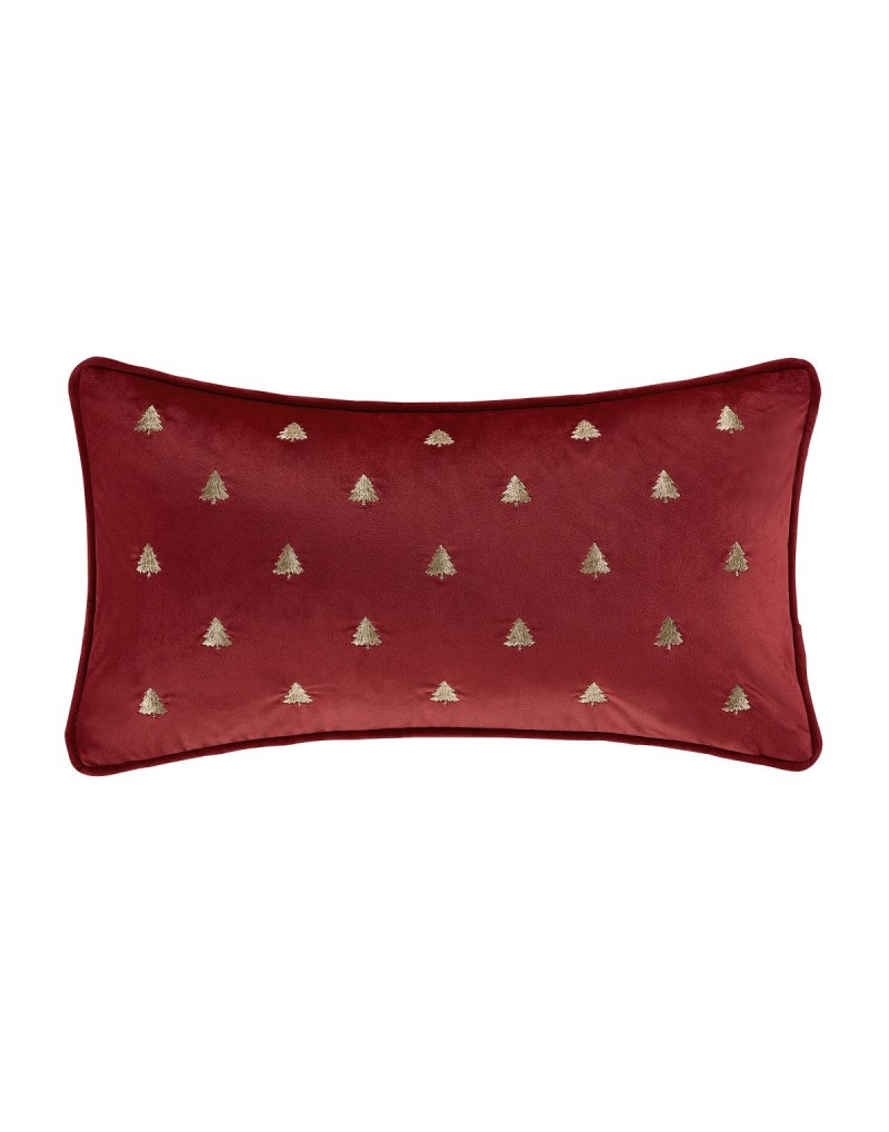 Christmas Tree Embellished Decorative Pillow, 11
