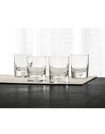 Bubble Double Old-Fashioned Glasses, Set of 4