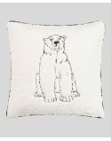 Cozy Polar Bear Decorative Pillow, 20