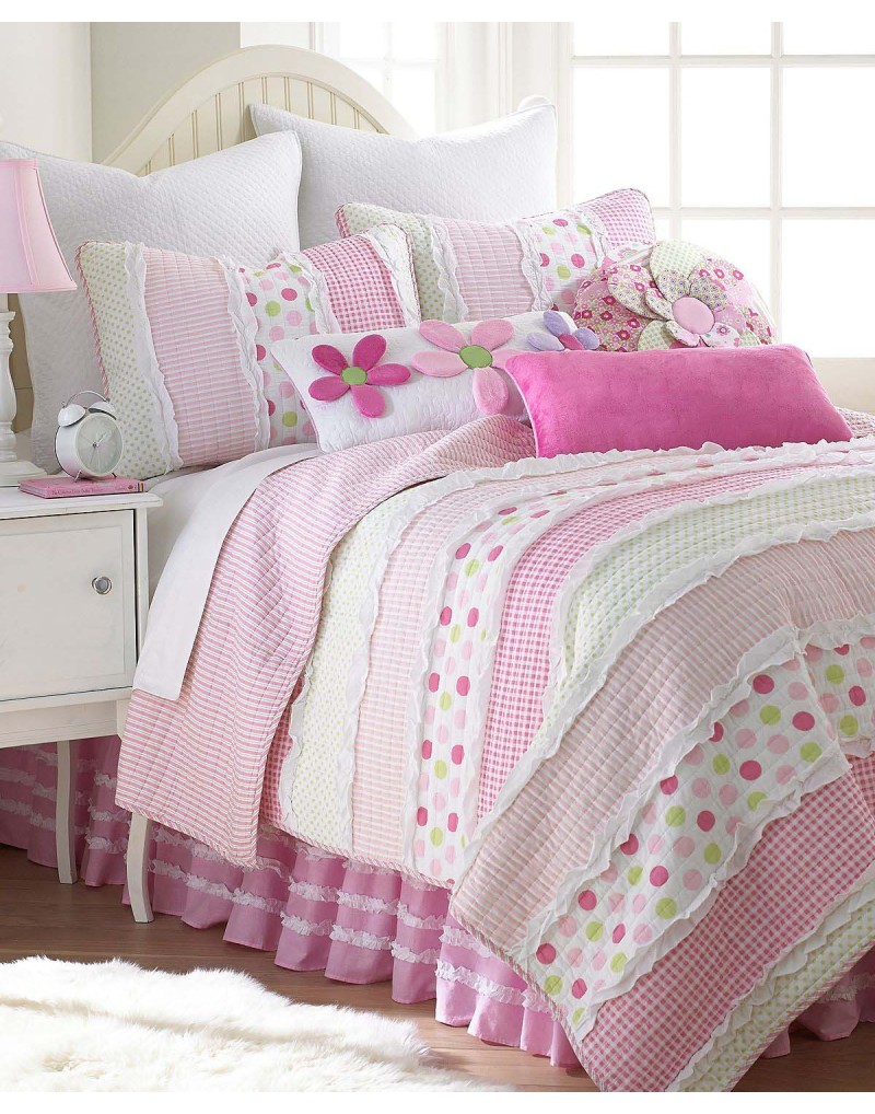 Ruche 2-Pc. Quilt Set, Twin