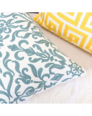 Cotton Square Decorative Throw Pillow