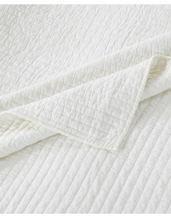 Finely-Stitched Cotton 2 Piece Quilt Set, Twin/Twin XL