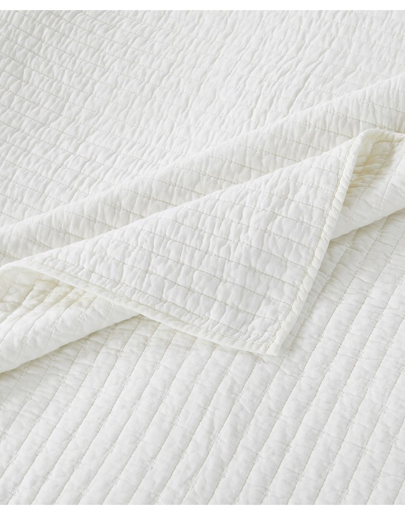 Finely-Stitched Cotton 2 Piece Quilt Set, Twin/Twin XL