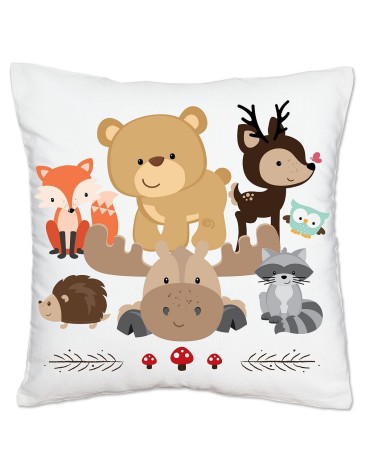 Decorative Cushion Case - Throw Pillow Cover - 16 x 16 In