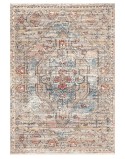 Delicate Vintage-Inspired Beige 8' x 10' Area Rug