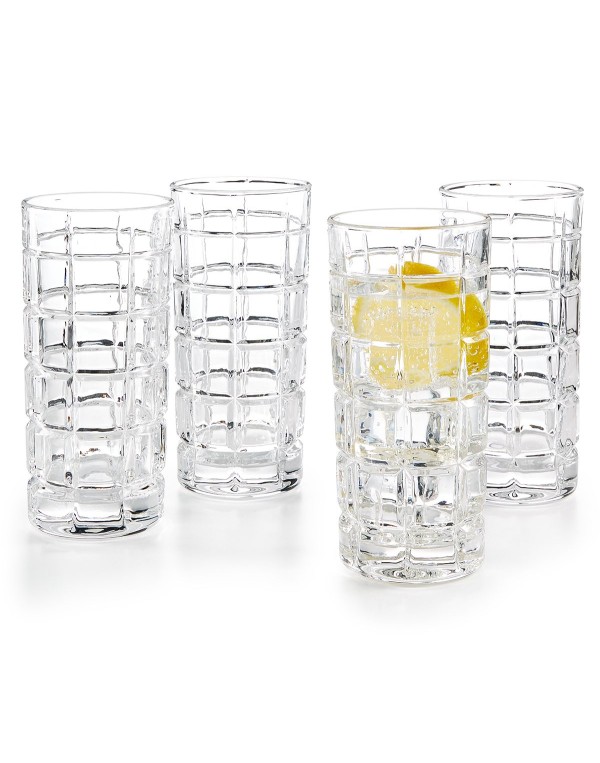 Set of 4 Highball Glasses