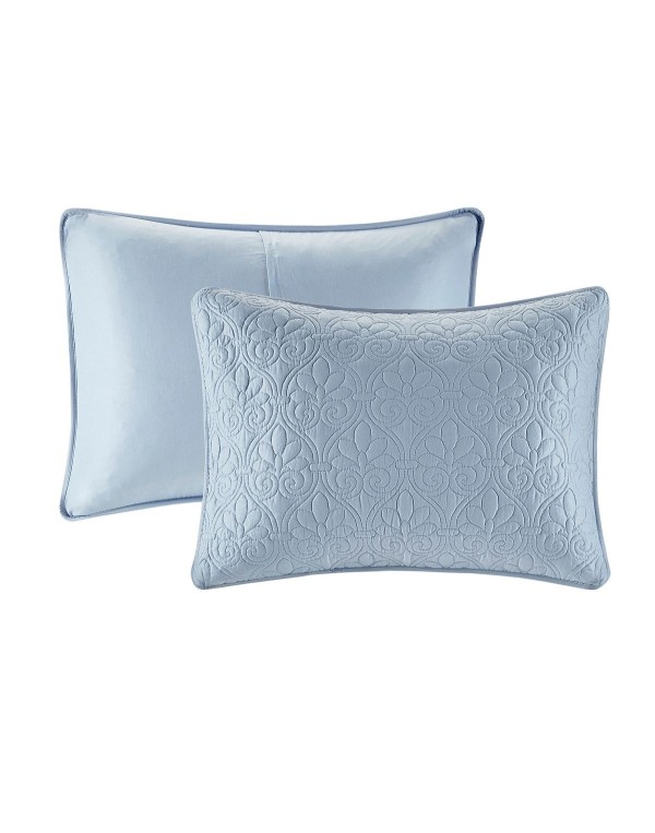 Quilted 3-Pc. Bedspread Set, Queen