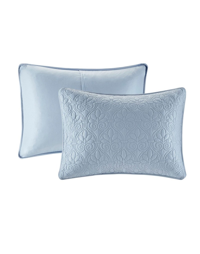 Quilted 3-Pc. Bedspread Set, Queen