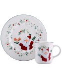 Winterberry 2-Pc. Cookie for Santa Plate & Mug Set