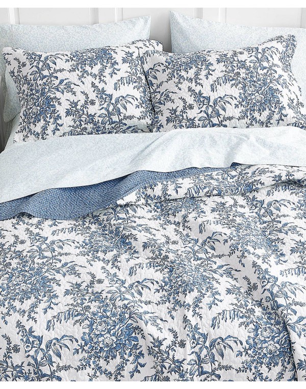 Cotton Reversible 2 Piece Quilt Set, Twin