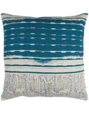 Striped Polyester Filled Decorative Pillow, 22