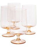 Stackable Water Glasses, Set of 4
