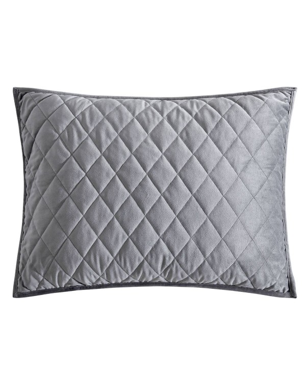 Diamond Velvet Reversible 3 Piece Quilt Set, Queen