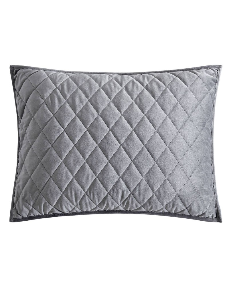 Diamond Velvet Reversible 3 Piece Quilt Set, Queen