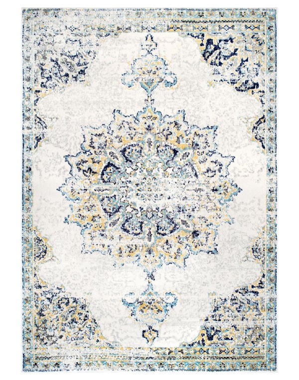 Vintage-Inspired Medallion Leola 5' x 7'5