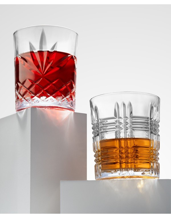 Double Old-Fashioned Glasses, Set of 4