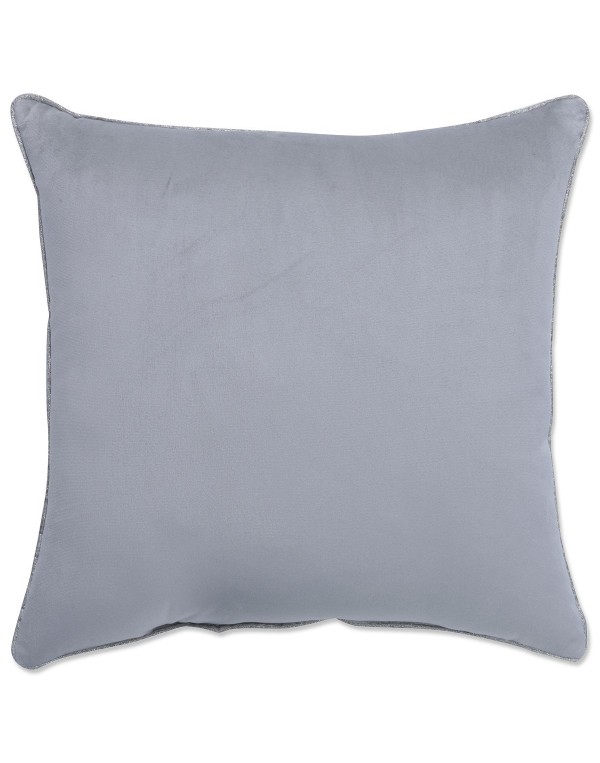 Velvet Christmas Wreath Decorative Pillow, 17