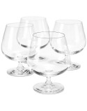 Clear Whiskey Glasses, Set of 4