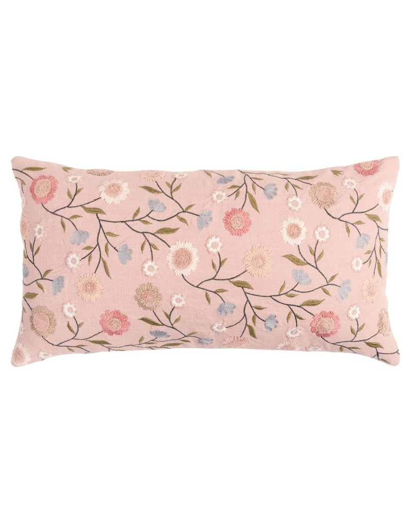 Floral Polyester Filled Decorative Pillow, 14