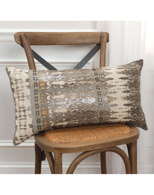 Abstract Polyester Filled Decorative Pillow, 14