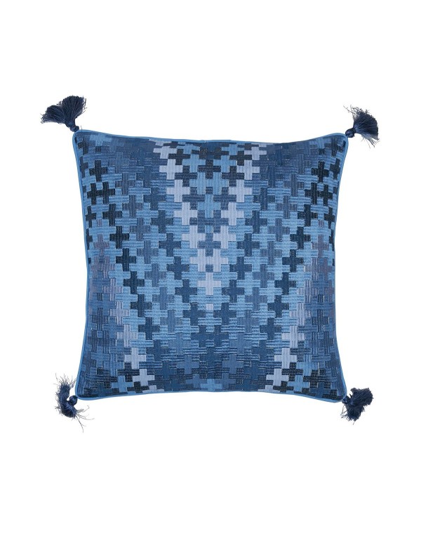 Lagoon Embroidered Pillow