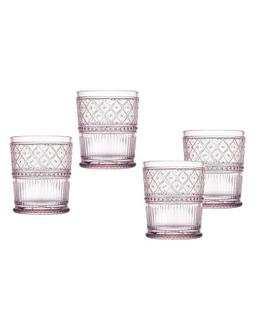 Classic Set of 4 Double Old-Fashioned Glasses
