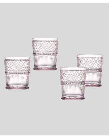 Classic Set of 4 Double Old-Fashioned Glasses
