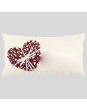 Heart Polyester Filled Decorative Pillow, 11